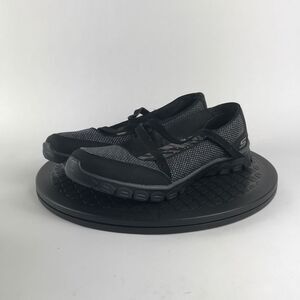 Skechers EZ Flex 3.0 Black Mary Jane Comfort Shoes 22849 Women’s Size 6.5